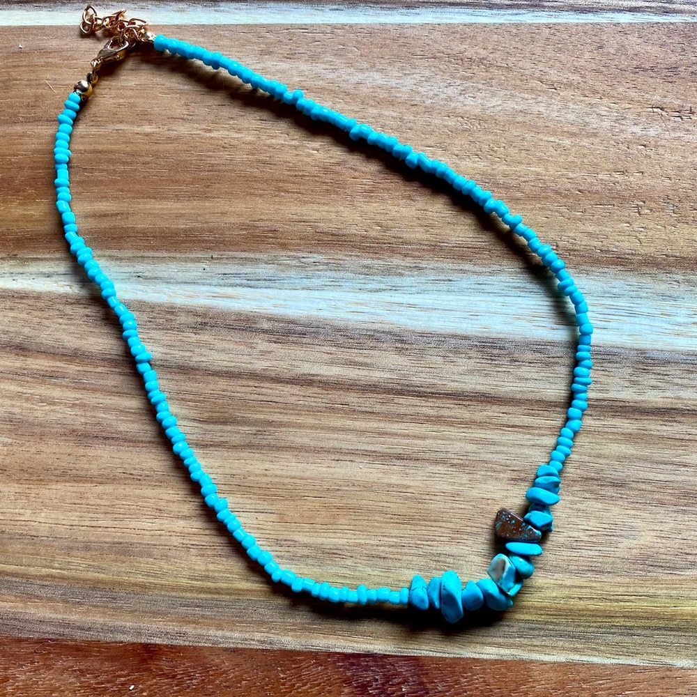 Beautiful Genuine Turquoise Necklace 💙